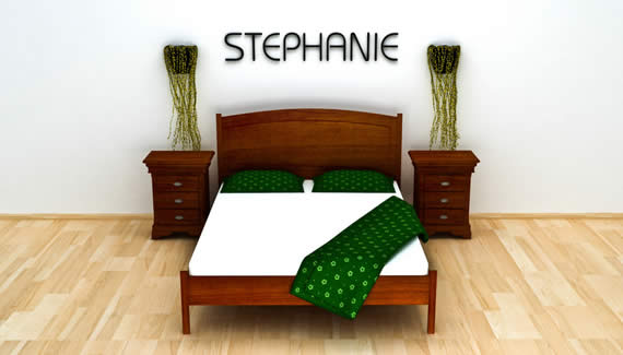 Dvoulůžková postel Stephanie
