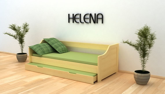 Jednolůžková postel Helena
