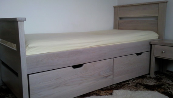 Jednolůžková postel Miluše